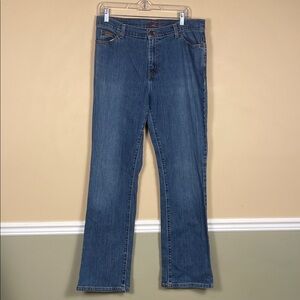Eddie Bauer Tall Women’s Boot Cut Medium Wash Classic Western Denim Jeans